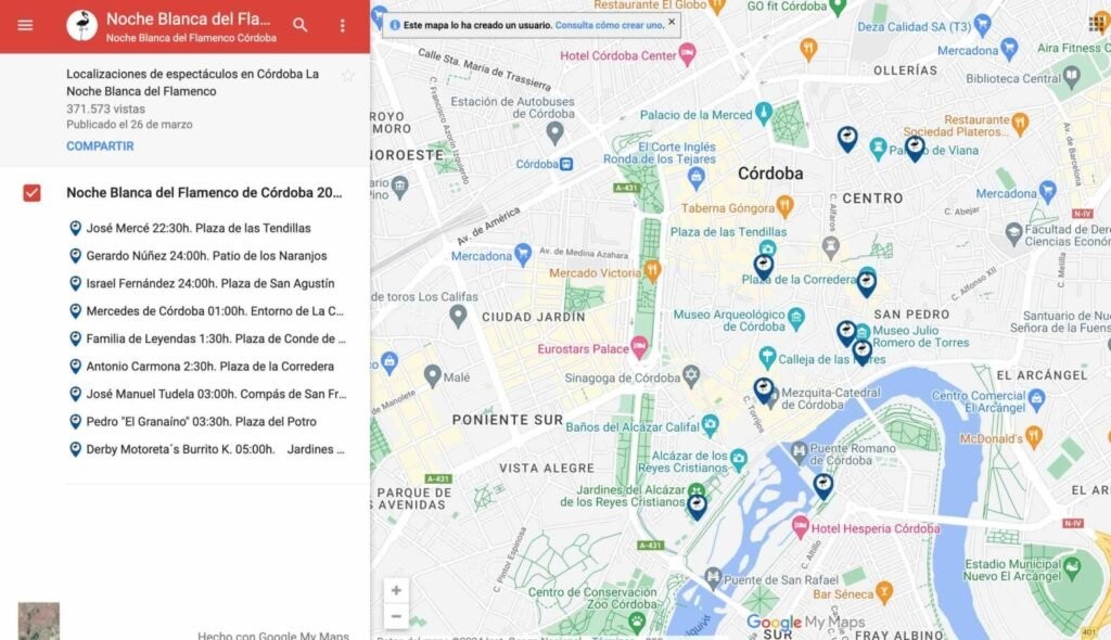 mapa-noche-blanca-del-flamenco LA NOCHE BLANCA DEL FLAMENCO 2025